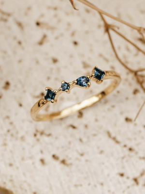 London Blue Topaz Ring - Ilse