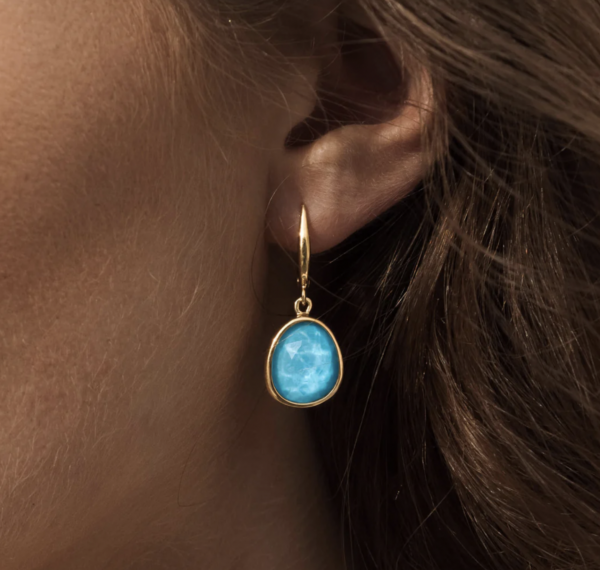 Amalfi Blue Statement Earrings - Serendipity